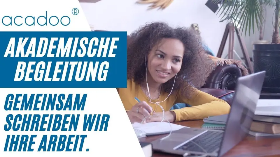 acadoo - Gemeinsam schreiben wir Deine Arbeit | acadoo®